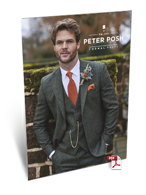 Peter Posh Wedding Suit Hire Brochure